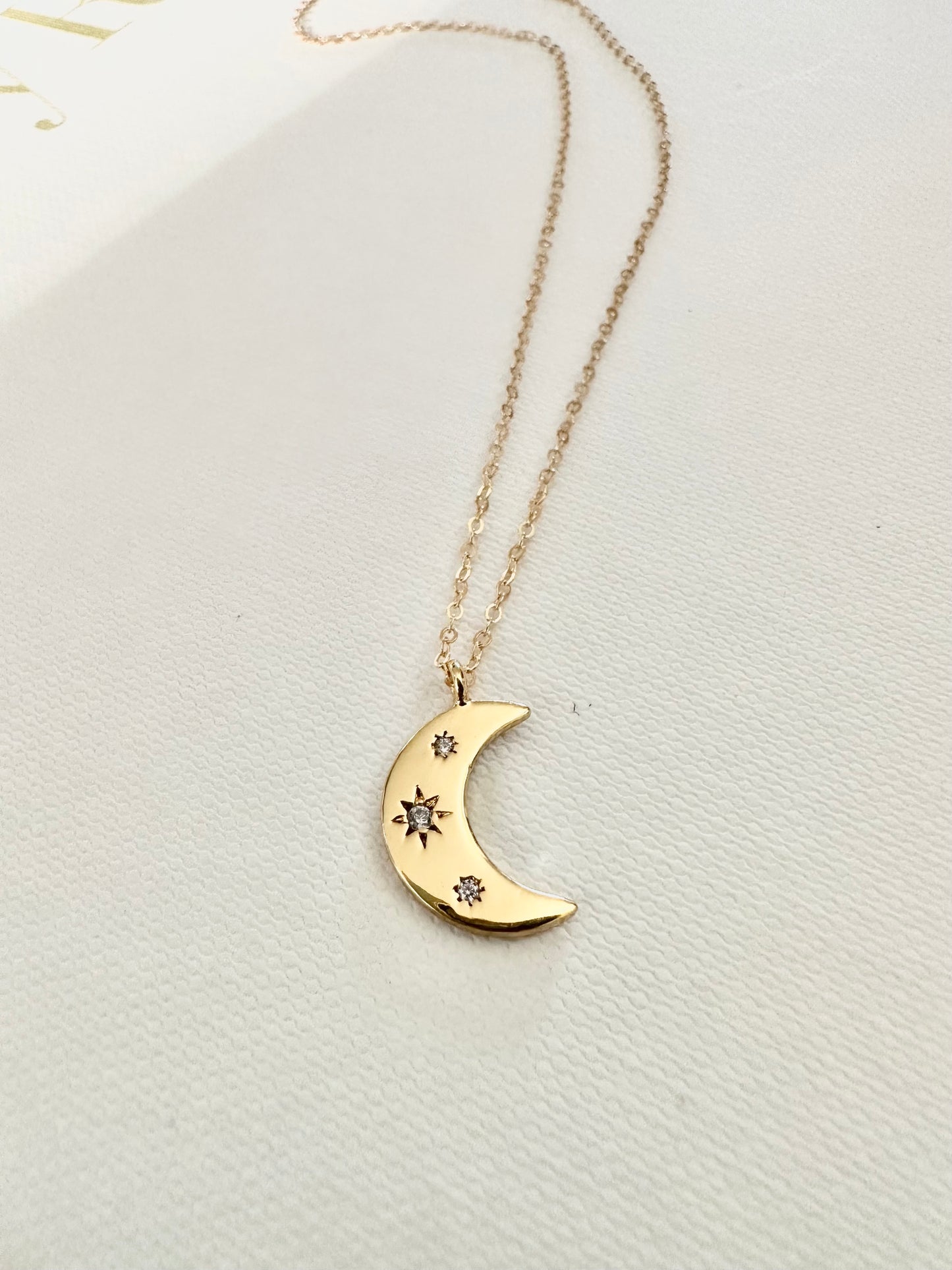 Alma Moon Necklace